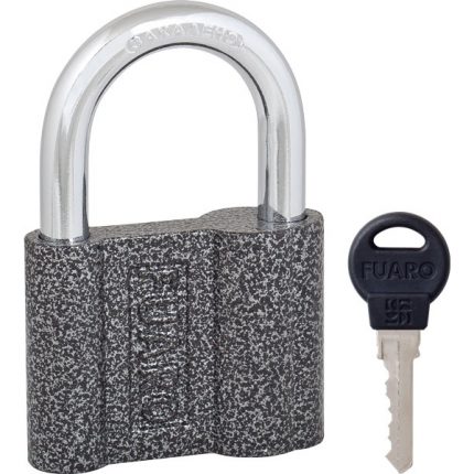 Замок навесной Fuaro (Фуаро) PL-4080 (80 мм) 3 "англ." кл. БЛИСТЕР