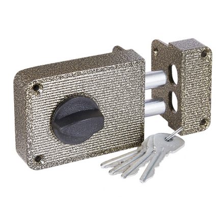 Замок накладной Zenit (Зенит) ЗН 1-3 бронза