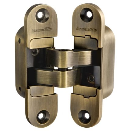 Петля скрытой Armadillo (Армадилло) установки с 3D-регулировкой Architect 3D-ACH 60 AB Бронза прав. 60 кг