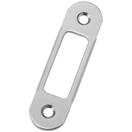 B01402.11.34 Ответная AGB (АГБ) планка (мат. хром) (пласт. вкладыш Easy Matic B01402.16/17 выпис. отдельно)