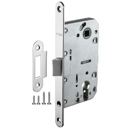 Межкомнатный замок под цилиндр Fuaro (Фуаро)  PLASTIC P85C-50 CP (хром)