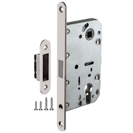 Магнитный межкомнатный замок Fuaro (Фуаро) под цилиндр MAGNET M85C-50 SN (матовый никель)