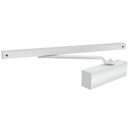 Доводчик дверной Armadillo (Армадилло) со скользящей тягой DCS-85 (белый)