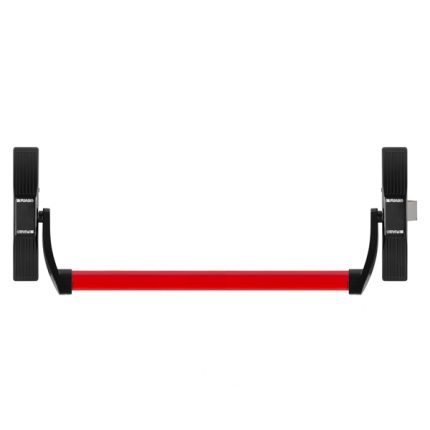 FUARO  1700В Ручка-штанга нажимная  с защёлкой для одностворчатых и двустворчатых дверей