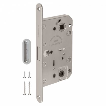 Магнитная Armadillo (Армадилло) защелка WC с ответной планкой GRAVITY G01.190.50.96 SN мат никель