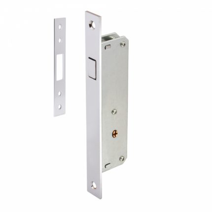 Замок Punto (Пунто) врезной крестообразный узкопрофильный LR-201F (20 мм) СP-хром, 3 кл.