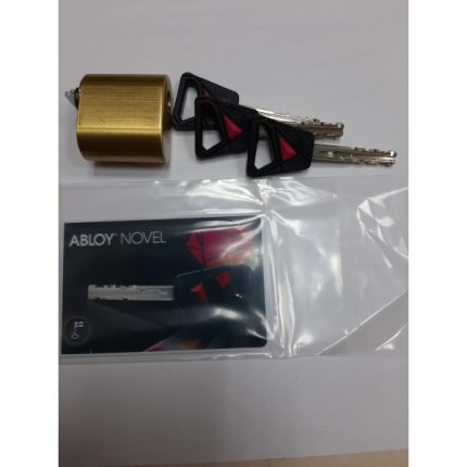 Abloy CY201U Овальный цилиндр  (латунь матовая)