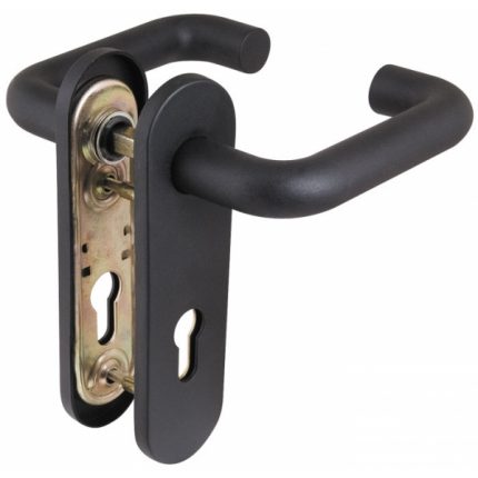 Ручка DH-0431 NE (черная) для противопожарных дверей