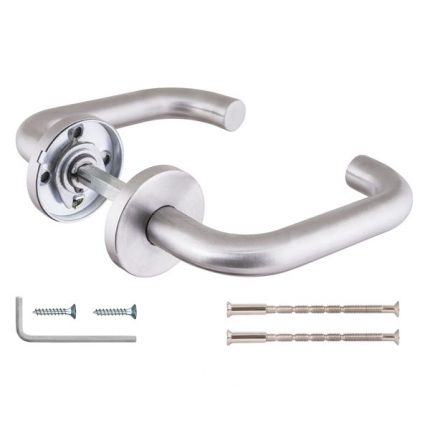 Ручка раздельная Fuaro (Фуаро) DSS-0203/19 (нержавейка 304), квадрат 8x110 мм