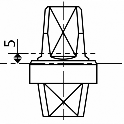 ASSA ABLOY MA0361S0 (AC361) - шпиндель 5 мм