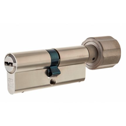 Европрофильный цилиндр ABUS X12R430 ключ/вертушка 30-30 (60 мм) NI (5 key)