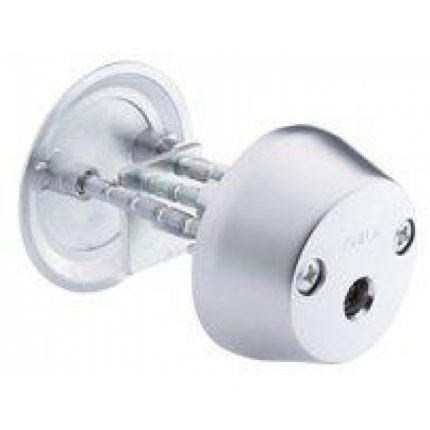 ABLOY CY033U (хром) Цилиндр с заглушкой с внутренней стороны